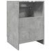 Armoire d'évier gris béton 40x37x59 cm bois d'ingénierie - Photo n°7