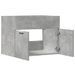 Armoire d'évier Gris béton 60x38,5x46 cm - Photo n°7