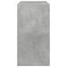 Armoire d'évier gris béton 63x29x55 cm bois d'ingénierie - Photo n°6