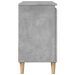 Armoire d'évier gris béton 65x33x60 cm bois d'ingénierie - Photo n°6