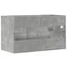 Armoire d'évier Gris béton 80x38,5x46 cm - Photo n°6