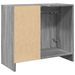 Armoire d'évier sonoma gris 63x29x55 cm bois d'ingénierie - Photo n°7