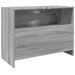 Armoire d'évier sonoma gris 78x37x59 cm bois d'ingénierie - Photo n°7