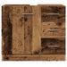 Armoire d'évier vieux bois 63x30x54 cm bois d'ingénierie - Photo n°4