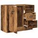 Armoire d'évier vieux bois 63x30x54 cm bois d'ingénierie - Photo n°7