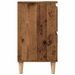 Armoire d'évier vieux bois 80x33x60 cm bois d'ingénierie - Photo n°6