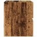 Armoire d'évier vieux bois 90x38,5x45 cm bois d'ingénierie - Photo n°5