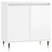 Armoire de bain blanc brillant 58x33x60 cm bois d'ingénierie - Photo n°2