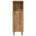 Armoire de bain chêne artisanal 30x30x95 cm bois d'ingénierie - Photo n°4