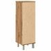 Armoire de bain chêne artisanal 30x30x95 cm bois d'ingénierie - Photo n°6