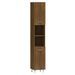 Armoire de bain Chêne marron 30x30x179 cm Bois d'ingénierie - Photo n°2