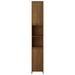 Armoire de bain Chêne marron 30x30x183,5 cm Bois d'ingénierie - Photo n°6