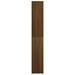 Armoire de bain Chêne marron 30x30x183,5 cm Bois d'ingénierie - Photo n°7