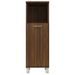 Armoire de bain Chêne marron 30x30x95 cm Bois d'ingénierie - Photo n°7