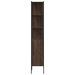 Armoire de bain chêne marron 33x33x185,5 cm bois d'ingénierie - Photo n°6