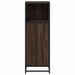 Armoire de bain chêne marron 35x37,5x100 cm bois d'ingénierie - Photo n°5