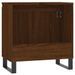 Armoire de bain chêne marron 58x33x60 cm bois d'ingénierie - Photo n°7