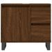 Armoire de bain chêne marron 65x33x60 cm bois d'ingénierie - Photo n°4