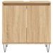 Armoire de bain chêne sonoma 58x33x60 cm bois d'ingénierie - Photo n°4