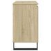 Armoire de bain chêne sonoma 58x33x60 cm bois d'ingénierie - Photo n°4