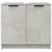 Armoire de bain Gris béton 64,5x33,5x59 cm Bois d'ingénierie - Photo n°7