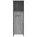 Armoire de bain Sonoma gris 30x30x95 cm Bois d'ingénierie - Photo n°6