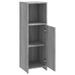 Armoire de bain Sonoma gris 30x30x95 cm Bois d'ingénierie - Photo n°8