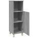 Armoire de bain Sonoma gris 30x30x95 cm Bois d'ingénierie - Photo n°6