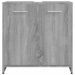 Armoire de bain Sonoma gris 60x33x60 cm Bois d'ingénierie - Photo n°5