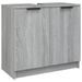 Armoire de bain Sonoma gris 64,5x33,5x59 cm Bois d'ingénierie - Photo n°2