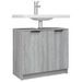 Armoire de bain Sonoma gris 64,5x33,5x59 cm Bois d'ingénierie - Photo n°5