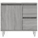 Armoire de bain sonoma gris 65x33x60 cm bois d'ingénierie - Photo n°5