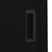 Armoire de bureau avec porte coulissante Noir 90x40x180cm Acier 2 - Photo n°7