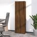 Armoire de bureau Chêne marron 60x32x190 cm Bois d'ingénierie - Photo n°1