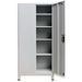 Armoire de bureau en métal gris 2 portes Phil – Rangement sécurisé et fonctionnel - Photo n°1