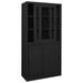 Armoire de bureau et porte coulissante Anthracite 90x40x180 cm 2 - Photo n°5