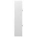 Armoire de bureau Gris clair 90x40x180 cm Acier 4 - Photo n°3