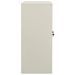 Armoire de bureau Gris clair 90x40x90 cm Acier - Photo n°3