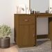 Armoire de bureau Marron miel 40x50x75 cm Bois massif de pin - Photo n°1