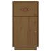 Armoire de bureau Marron miel 40x50x75 cm Bois massif de pin - Photo n°6