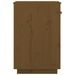 Armoire de bureau Marron miel 40x50x75 cm Bois massif de pin - Photo n°7