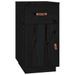 Armoire de bureau Noir 40x50x75 cm Bois massif de pin - Photo n°2