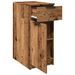 Armoire de bureau vieux bois 33x50x75 cm bois d'ingénierie - Photo n°8