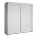 Armoire de chambre 2 portes coulissantes blanche Royal 181 cm - Photo n°1