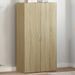 Armoire de classement chêne sonoma 60x32x115 cm bois ingénierie - Photo n°1
