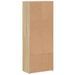 Armoire de classement chêne sonoma 60x32x153 cm bois ingénierie - Photo n°6