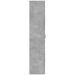 Armoire de classement gris béton 60x32x153 cm bois d'ingénierie - Photo n°5