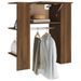 Armoire de couloir Chêne marron 97,5x37x99 cm Bois d'ingénierie - Photo n°4