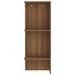 Armoire de couloir Chêne marron 97,5x37x99 cm Bois d'ingénierie - Photo n°8