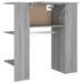 Armoire de couloir Sonoma gris 97,5x37x99 cm Bois d'ingénierie - Photo n°2